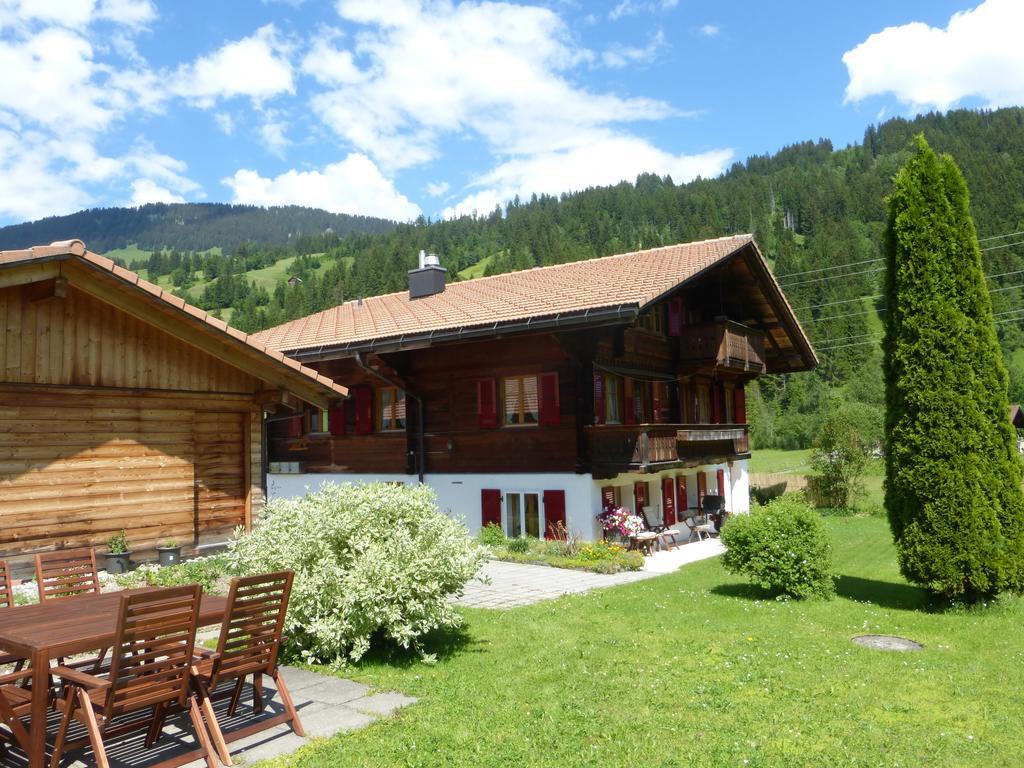 Ferienwohnung Casa Antica Gstaad Exterior foto